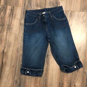 NWT Gymboree Dark Wash Blue Denim Jeggings Pants Girls Size 7
